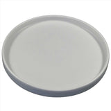 Austere Stoneware - 10" Plate - Natural White