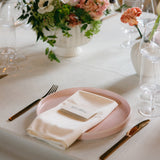 Austere Stoneware - 10" Plate - Rose
