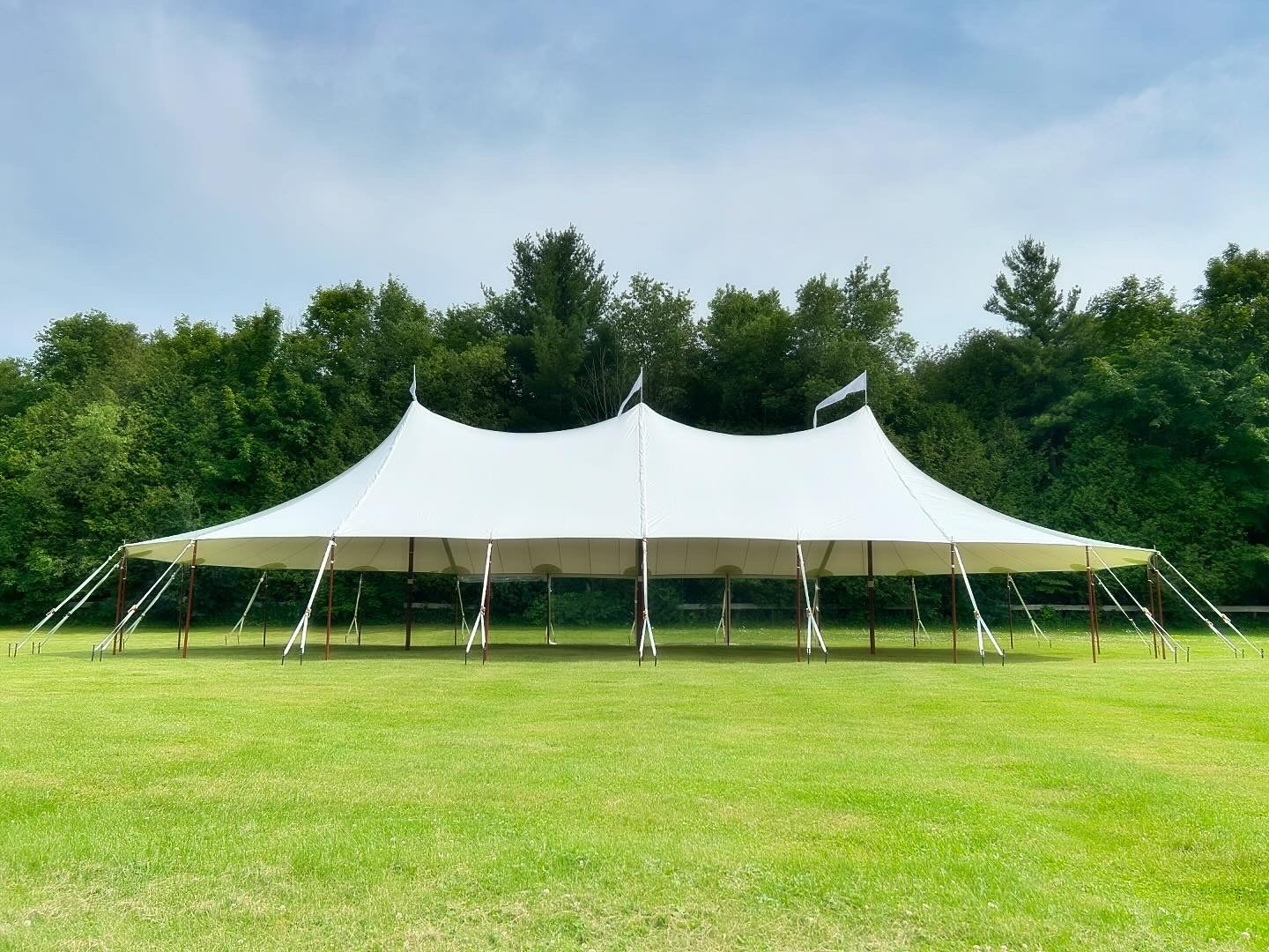 sailcloth tent 44' x 63' Sailcloth Tent – Perfect Party Event Rentals