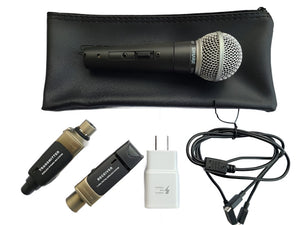 Sound System - Wireless Microphone - Bluetooth, Battery Operated