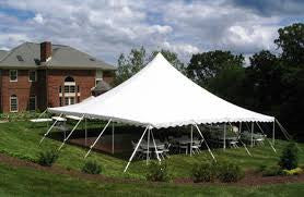 40' X 40' Pole Tent – Perfect Party Event Rentals