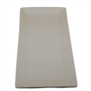 Platter - Soph. Sq. 7" x 14" - White