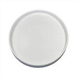 Austere Stoneware - 5" Plate - Natural White