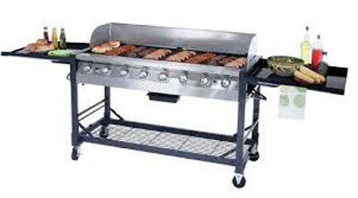 BBQ 2' x 5' Propane – Perfect Party Event Rentals