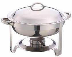 Chafing Dish - Round 4 Qt. - Perfect Party Place