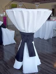 Table - Cruiser/Cocktail Table 30" R. x 42" H – Perfect Party Event Rentals