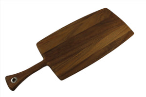 Micro Charcuterie Board/w Handle - 8" x 14" Wood