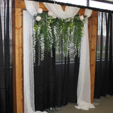 Decor - 7' x 7' Wood Ceremony Arch - Walnut